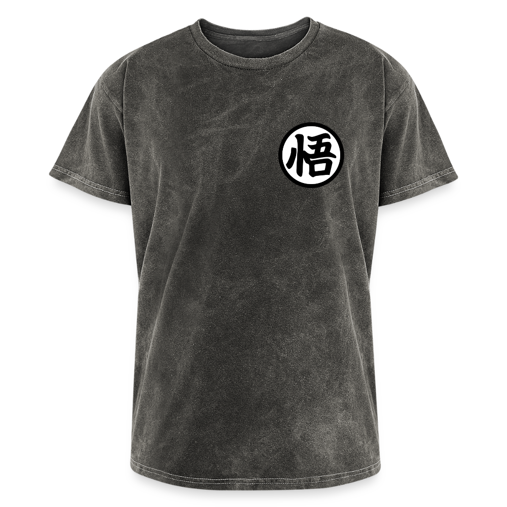 Mineral Wash T-shirt - mineral charcoal gray
