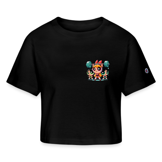 Champion Women’s Cropped T-Shirt - black