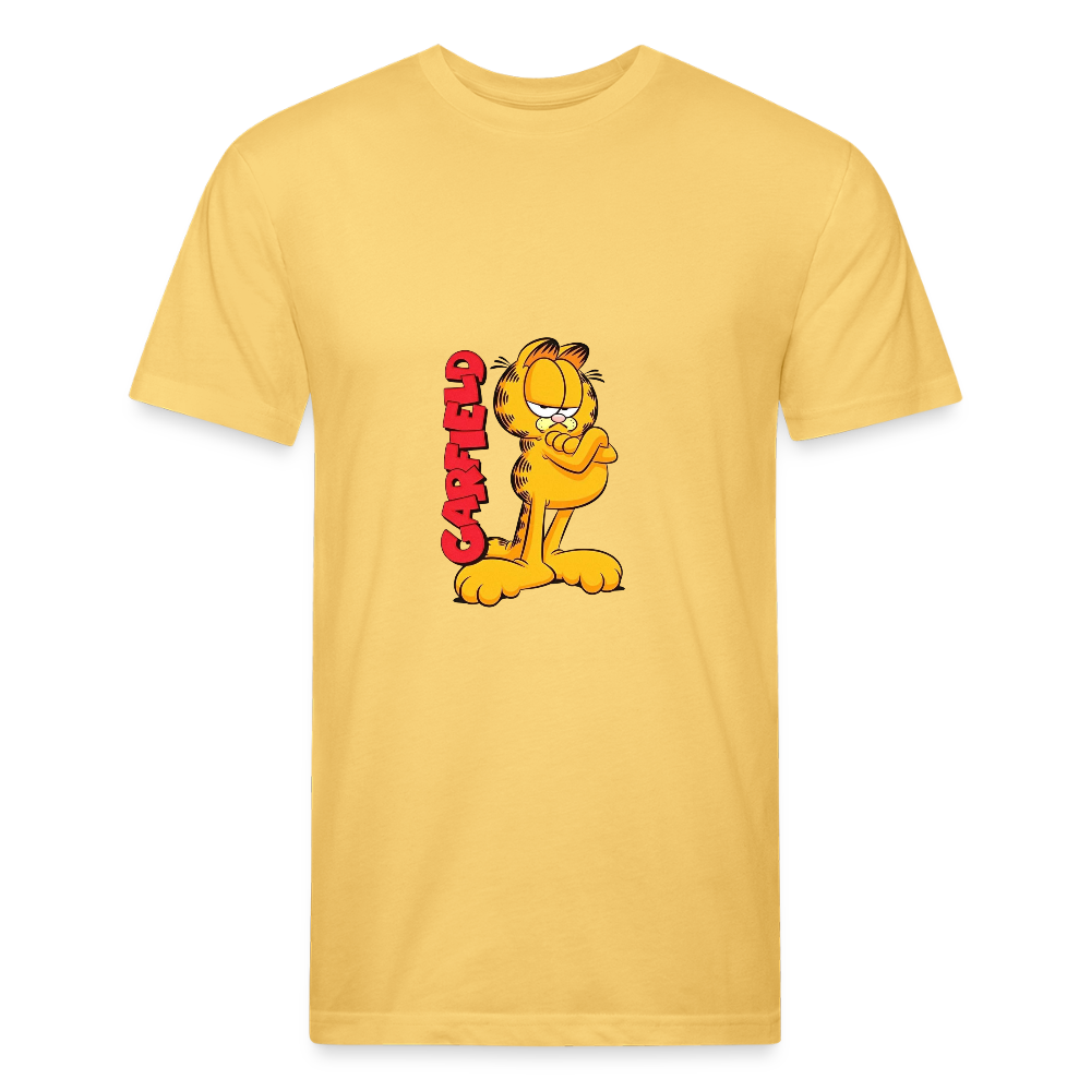 Fitted Cotton/Poly T-Shirt by Next Level - pastel yellow