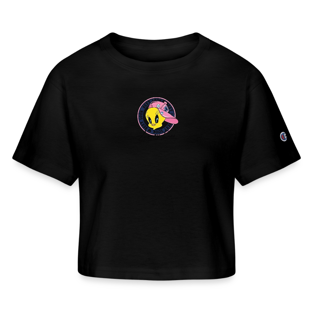 Champion Women’s Cropped T-Shirt - black