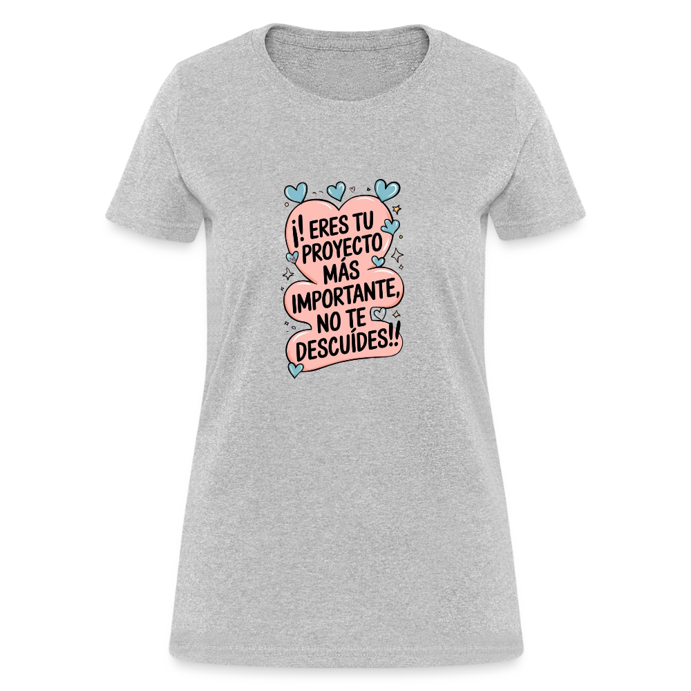 Women's T-Shirt - heather gray